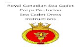 1 | P a g e Royal Canadian Sea Cadet Corps Centurion Sea ......“cadet training” Refers to all authorized cadet training, activities, competitions and advanced training that a cadet