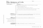 The History of Life - Ben Gamla Charter High School · 2015. 2. 4. · The History of Life Section 2 The Origin of Life New Vocabulary Academic Vocabulary Review Vocabulary Scan Section