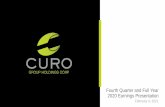 Fourth Quarter and Full Year 2020 Earnings Presentation/media/Files/C/Curo-IR-V2/reports... · 2021. 2. 4. · CURO 2020 in Review 3 Katapult Value Realization Opportunistically increased
