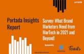 Report Portada Insights Marketers Need from MarTech in ......actionability - When logged-in data offers by design a cookieless actionability, your 1st-party cookies cannot be technically