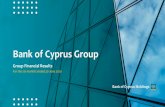 Bank of Cyprus Group...Group Financial Results for the six months ended 30 June 2020 1H2020 - Highlights 4 Performance in 2Q2020 Good Capital and Strong Liquidity Position €1.3 bn