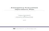 Emergency Evacuation and Operations Plan · 2014. 5. 9. · Hazards Emergency Management Plan (EMP) for campus operations during large scale or campus-wide emergencies. A copy of