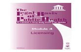 The Legal Basis of Public HealthThe Legal Basis of Public Health SS0004 - Module 4, Licensing Continuing Nursing Education (CNE) This activity for 1.7 contact hours is provided by