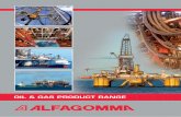 OIL & GAS PRODUCT RANGE - ALFAGOMMA · 2021. 1. 29. · 4 Dimensions and data shown may be changed without prior notice hose fittings Accessories r Constr. Dash mm in mm in Mpa psi