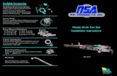 NSA RV Trailer Hitches and Towing Accessories Installation ......NSA RV Trailer Hitches and Towing Accessories Installation Instructions Keywords trailer hitches, towing, ball mounts,