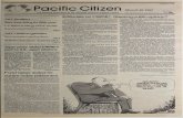 Oct. Pacific Citizen...Founded Oct. 15, 18211 Pacific Citizen March 18, 1983 130c Postpaid I :-'ew' 2An Stand "" The National Publication of the Japanese American Citizens league ISSN