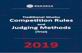 TraditionalWushuCompetitionRulesandJudging Methods(Trial)bywuf.org/upload/editor/files/IWUF Traditional Wushu... · 2020. 12. 4. · -1-Chapter1CompetitionCommittee Article1OverviewoftheCompetitionCommittee
