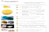 IBIZA COSMETIC · 2013. 4. 15. · Natural products - Ibiza Cosmetic Esponjas naturales del mar - Jabón Natural - Alumbre - Natural sea sponges - Natural Soap - Alun Esponja de cara