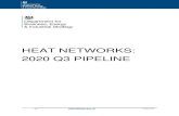 HEAT NETWORKS: 2020 Q3 PIPELINE - GOV.UK...4 HNDU@beis.gov.uk 2020 Q3 2020 Q3 Active Capex Pipeline: £1,716m of which £179m is under construction and £926m relates to HNIP projects