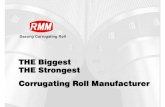 THE Biggest THE Strongest Corrugating Roll Manufacturer dasong corrugating rolls brochure... · Dasong Corrugating Roll 200 Employees Committed to produce the highest quality. 30,000