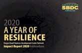 2020 A YEAR OF RESILIENCE · 2021. 3. 5. · 7726 SE Harmony Road, HW-160 Milwaukie, OR 97222 503-594-0738 Clatsop Community College 1455 North Roosevelt Drive Seaside, OR 97138 503-338-2402