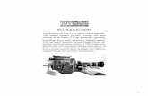INTRODUCTION · 2019. 11. 26. · The Bolex H-16 Rex 5 is a 16mm reflex camera. The optical system permits through the lens viewing at all times. It is an extremely versatile, portable,