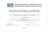 2018 Annual Report: Kingfisher Recycling and Disposal Facility5.1 2018 ANNUAL ENVIRONMENTAL MONITORING REPORT The Kingfisher Recycling and Disposal Facility, 2018 Environmental Monitoring
