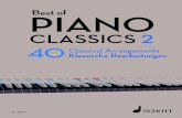 CLASSICS 2 - ciando ebooksBest of Piano Classics 2 40 Arrangements of Famous Classical Masterpieces for Piano 40 Bearbeitungen bekannter klassischer Meisterwerke für Klavier 40 Arrangements
