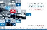 INDUSTRIES IN TUNISIA• A competitiveness cluster in dedicated to mechanics, electronics and computer science including a sousse micro-electronics and nanotechnology research centre