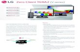 Zero Client TERA2 (V series) - Ingram Micro · 2018. 9. 7. · • PCoIP zero clients signiﬁcantly reduces the risk of virus, spyware, and hacking because all data, storage, and