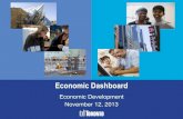 Economic Dashboard - Toronto · 2013. 11. 15. · Economic Development Committee 6 Jobs in the City of Toronto Establishment Survey Source: City Planning Division, Policy and Research