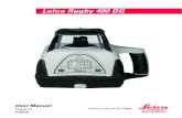Leica Rugby 400 DG - Laserplane Ltd · 2020. 12. 1. · Rugby operates. The manual is not intended to describe specific applications. Contact your local dealer or Leica Geosystems