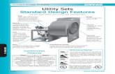 Standard Design Features Utility Sets Standard Design Features · 2017. 7. 27. · Standard Design Features C-336 Catalog #900-0115 Utility Sets Standard Design Features Standard