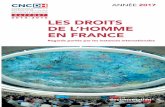 Les droits de l’homme en France : 2014-2016. Regards portés par … · 2019. 12. 15. · En application du Code de la propriété intellectuelle du 1er juillet 1992, une reproduction