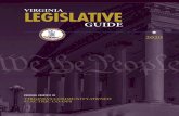 022 v2 CL · 2020. 1. 3. · Ken Plum (D) HOUSE DISTRICT 36 Joe McNamara (R) HOUSE DISTRICT 8 VIRGINIA HOUSE OF DELEGATES H 4 2020 Virginia Legislative Guide Martha Mugler (D) HOUSE