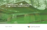 CARBON NEUTRAL ACTION REPORT - British Columbia · 2019. 6. 19. · CAPILANO UNIVERSITY CARBON NEUTRAL ACTION REPORT 2018 | 2 EXECUTIVE SUMMARY Capilano University GHG Emissions and
