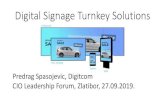 Digital Signage Turnkey Solutionsdigital-dreams.biz/events/presentations/cio2019/Predrag Spasojevic... · QL Player runs on all platforms including mobile, tablet, SOC and 8K ...