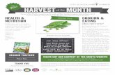 2017MAY HARVEST MONTH - LINQ...están más dulces! Harvest of the Month es una manera excelente para que los jóvenes y sus familias exploren, prueben, y aprendan sobre verduras y