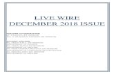New LIVE WIRE DECEMBER 2018 ISSUE WIRE-Dec.pdf · 2019. 1. 30. · live wire december 2018 issue teacher co-ordinators: dr. p.lalitha (fn session) mrs. s. musarath parveen (an session)