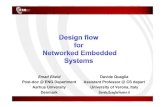 Emad Ebeid Davide Quaglia Post-doc @ ENG Department ......Emad Ebeid Post-doc @ ENG Department Aarhus University Denmark 2 • Networked Embedded Systems (NES) are an important class