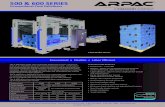 500 & 600 SERIES - ARPAC · 2021. 2. 4. · 13'-3" optional: rate= 15 /min withouts heets pro-series stretch wrapper, lowp rofile with 90°r amp 9' 36" flow flow 6'-6" 5' 10'-9" standard