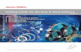 SEALING GUIDE IRON & STEEL INDUSTRIE 2 · 2021. 2. 25. · • Hood seals — Valcor® Hi-Temp braided packing. Oxygen lance and oxygen delivery system • ‘O’ rings of silicone