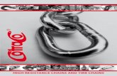 HIGH RESISTANCE CHAINS AND TIRE CHAINS - Cotraco Romcotraco.ro/download/Catalogues_High_Resistance_Chains.pdfEquivalent standards: STAS 8777/80 The product’s delivery condition and