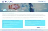 OneKey Web - IQVIA · 2016. 5. 27. · OneKey Web, formerly Healthcare Relational Services Web (HCRS), from IMS Health is a robust web portal that provides access to comprehensive