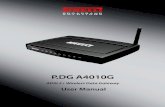 Copyright (C) 2010 Pirelli Broadband Solutions S.p.A. All ...The P.DG A4010G is an ADSL2+ router, targeted to residential envi-ronments SOHO customers, that provides routed broadband