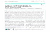 RACIPE: a computational tool for modeling gene regulatory … · 2018. 6. 19. · tractive approach to simulate the operation of GRNs. GRN modeling has been integrated with methods