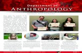 Department of Anthropology...Michael Zaccheo, PhD: Biological Anthropology Defense Anticipated Summer 2019 Nathan Harris, PhD: Biological Anthropology Defense Anticipated Summer 2019