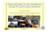 Prof Ed Galea Director Fire Safety Engineering Group ......e.r.galea@gre.ac.uk RMIT Melbourne 29 Oct 2015 FSEG: Modelling safety and security • FSEG was Founded in 1986 by Prof Galea