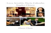 Luca Arnaldo Maria Colombo Sugiko Chinenfiles.spazioweb.it/be/f0/bef07f3a-0d08-4b00-91e3-e21b3a7... · 2019. 10. 13. · E. Satie La Belle Excentrique, fantaisie sérieuse per pianoforte