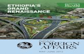 Ethiopia’s Grand rEnaissancEethemb.se/wp-content/uploads/2013/07/Ethiopias-Grand...Ethiopia’s Prime Minister, Meles Zenawi, called it a “symbol of the African renaissance.”