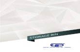 STORAGE BIN - Textalk · 2016. 5. 1. · CM150/350 CV305/475/950 GM330/550/1100 - GM1100 SPLIT MGT290/900 Capacità contenitore fino a ... SM 500 BIN T 420 - CM 350 BIN T 420 - CV