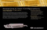 PowerLine E Twin Configurations - Coherent, Inc....0.1 (at 15 kHz) Frequency Range (kHz) cw, 0 to 200 cw, 30 to 200 5 to 200 15 to 200 15 to 200 15 to 100 Pulse Width (ns) 40 (at 60