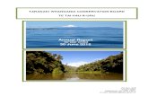 Annual Report for year ended 30 June 2015 · 2018. 5. 25. · Taranaki Whanganui Conservation Board Annual Report period ending 30 June 2015 Chair’s Report Tena koe He mihi teenei