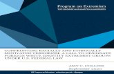 CONFRONTING RACIALLY AND ETHNICALLY MOTIVATED … · 2020. 9. 3. · confronting racially and ethnically motivated terrorism: a call to designate foreign white identity extremist
