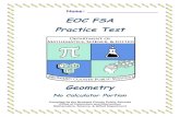 EOC FSA Practice Test - Weeblyleecashman.weebly.com/.../7/22674622/geo_eoc_fsa_practice_test_n… · Geometry No Calculator Portion Name: _____ Page 3 Geometry EOC FSA Mathematics