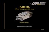 MDXL - Applied Motion...Thank you for selecting Applied Motion Products’ MDX Integrated Servo Motor. The MDX Integrated Servo Motors combine the high torque-density, low rotor-inertia