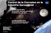 Control de la Corrosion en la Industria Aerospacial...24,000 feet. A series of small cracks, caused by corrosion, had grown simultaneously at many nearby rivet holes, the devastating