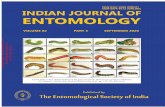 ISSN 0367-8288 (PRINT) ISSN 0974-8172 (ONLINE) INDIAN ...oar.icrisat.org/11672/1/ESI IJE- 82(3)[23821]-pages-1...Indian Journal of Entomology 82(3): 543-546 (2020) DoI No.: 10.5958/0974-8172.2020.00135.2