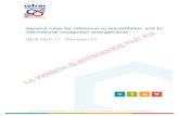 COFRAC - General rules for reference to accreditation and to LA … · 2018. 12. 18. · NF EN ISO 14065 * Examens médicaux (Medical Examinations) NF EN ISO 15189 Qualification d’entreprises
