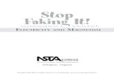 Stop Faking It! - National Science Teachers AssociationElectricity and magnetism : stop faking it! finally understanding science so you can teach it/by William C. Robertson. p. cm.